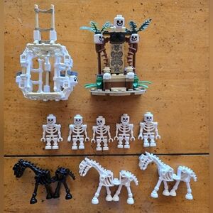 Vintage 2011 Lego Pirayes Of The Carribeam Cannible Escape Minifigures & Part